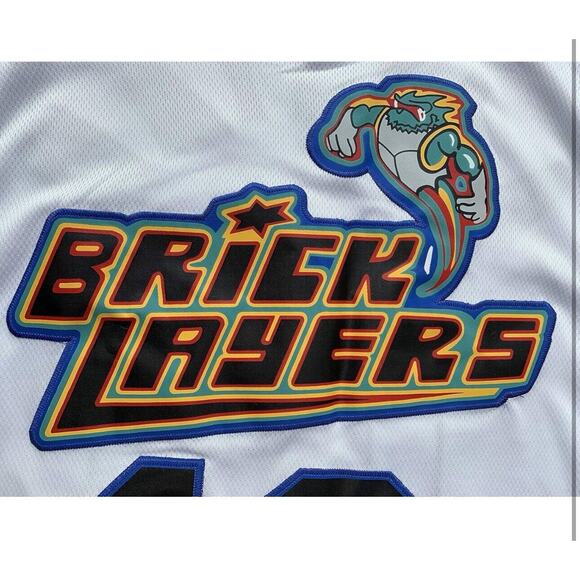 NWTAaliyah 1996 MTV Rock Basketball Jersey #19 Brick Layers Stitched M R16 - Picture 3 of 5